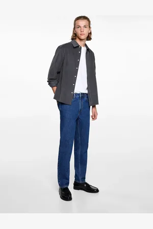 MANGO TEEN Camisa pana regular fit