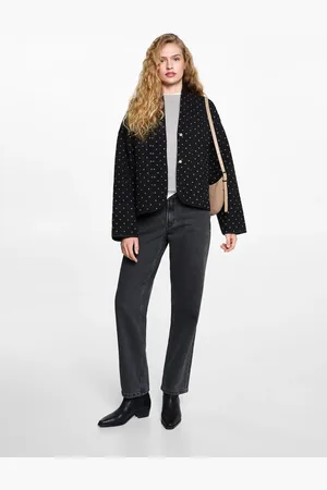 MANGO TEEN Cazadora algodón acolchada