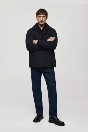 MANGO AN Chaqueta acolchada reversible bicolor