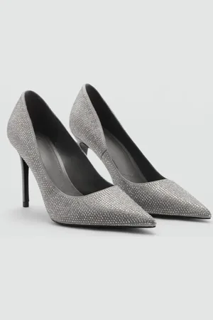 MANGO Zapato tacón strass 6½
