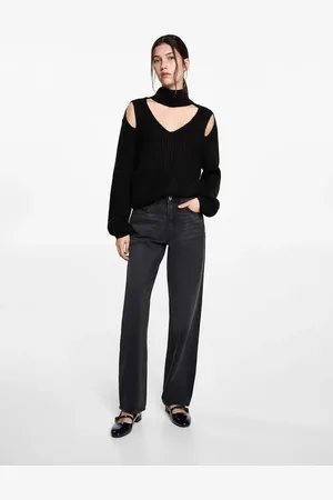 MANGO TEEN Jersey oversize aberturas