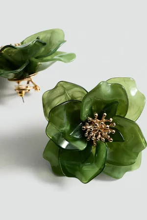 MANGO Pendientes flores Unitalla