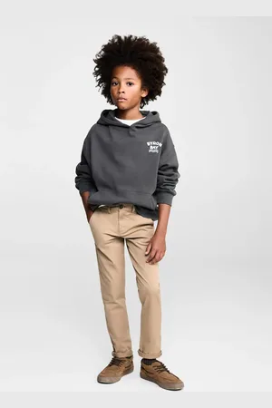 MANGO KIDS Pantalón chino algodón 2