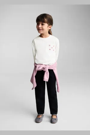 MANGO BABY Camiseta bolsillo estampado floral 4 años