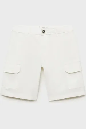 MANGO KIDS Bermudas algodón cargo
