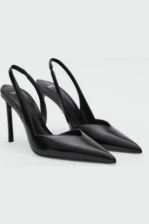 MANGO Zapato piel tacón 4