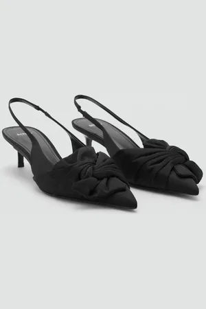 MANGO Zapato tacón nudo 6½
