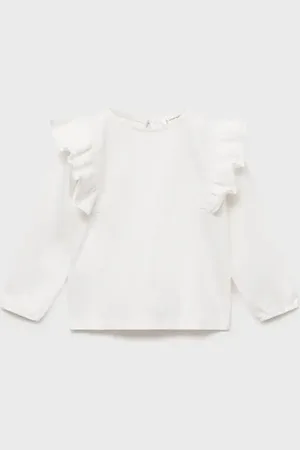 MANGO BABY Camiseta algodón volantes 28 meses