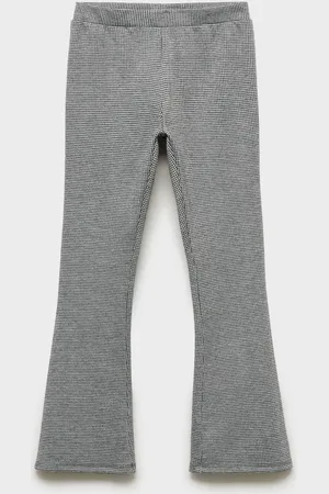 MANGO KIDS Leggings flare pata de gallo 8