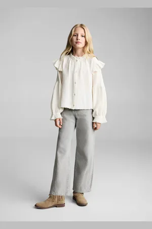 MANGO KIDS Blusa romántica bambula 8