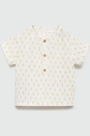 MANGO BABY Camiseta estampada algodón 6 meses