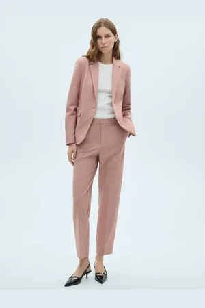 MANGO Pantalón recto traje