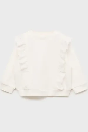 MANGO BABY Sudadera detalle volantes 28 meses