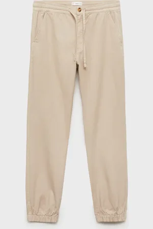 MANGO TEEN Pantalón jogger algodón bolsillos