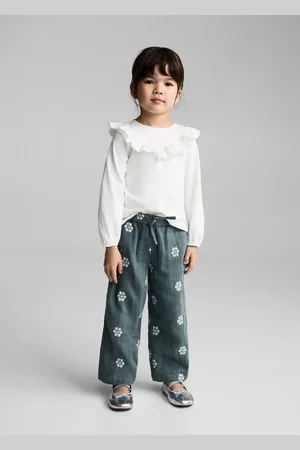 MANGO BABY Camiseta algodón volante 6 años