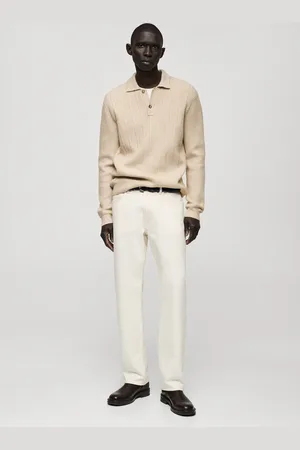 MANGO AN Jersey polo punto estructura
