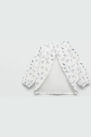 MANGO BABY Babero infantil mangas Unitalla