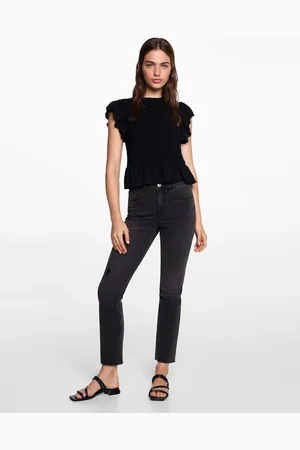 MANGO TEEN Jeans slim cropped