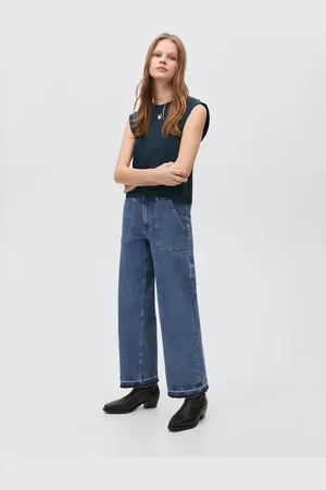 MANGO TEEN Camiseta pliegues