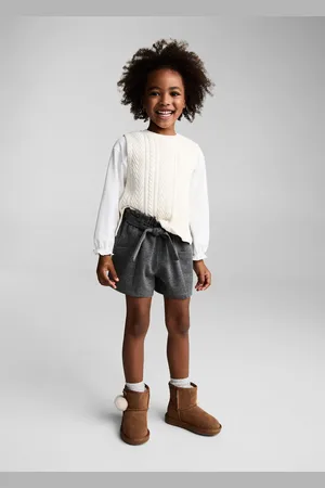 MANGO BABY Shorts paperbag lazo 4 años