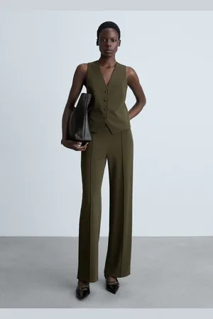 MANGO Chaleco traje botones