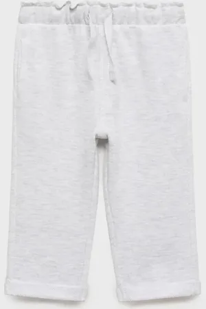 MANGO BABY Pantalón algodón cintura elástica 824 meses