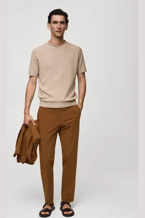 MANGO AN Pantalón traje slim fit