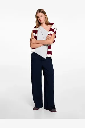 MANGO TEEN Top diseño asimétrico