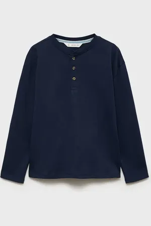 MANGO KIDS Camiseta algodón manga larga 2 años