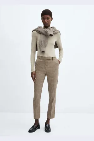 MANGO Pantalón skinny tiro medio