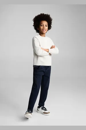 MANGO KIDS Pantalón jogger cintura elástica 6