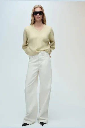 MANGO Jersey punto cuello pico