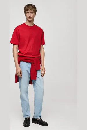 MANGO AN Camiseta % algodón relaxed fit