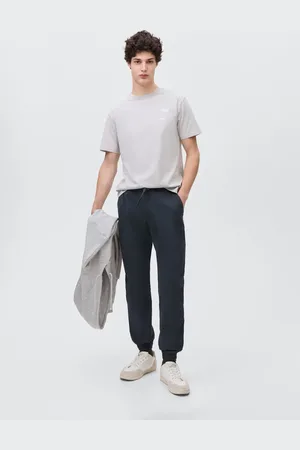 MANGO TEEN Pantalón jogger algodón