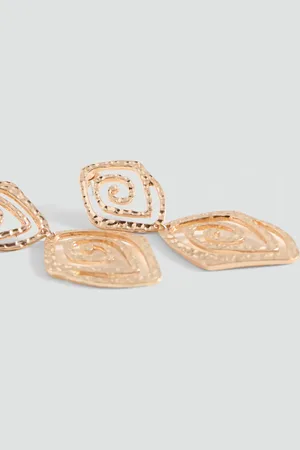 MANGO TEEN Pendientes colgantes Unitalla