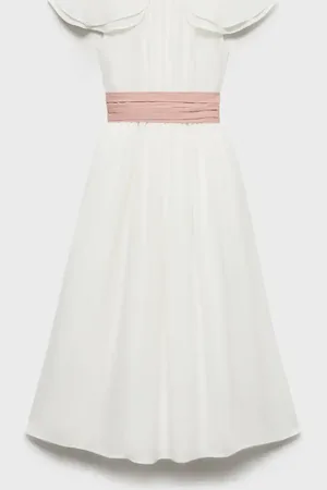 MANGO KIDS Vestido textura bambula 2