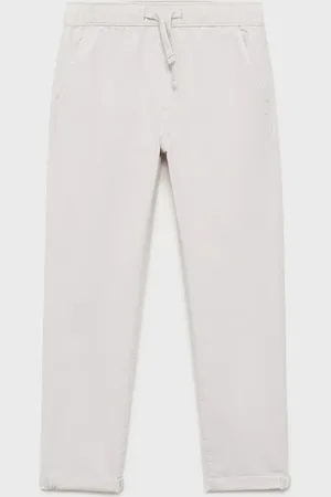 MANGO KIDS Pantalón slim fit algodón