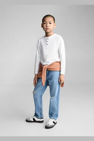 MANGO KIDS Camiseta algodón manga larga años