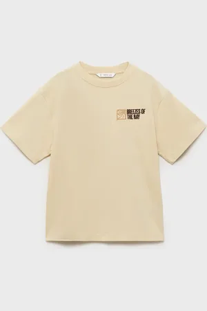 MANGO KIDS Camiseta algodón estampada 6 años