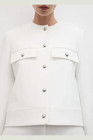 MANGO Chaqueta bolsillos botones