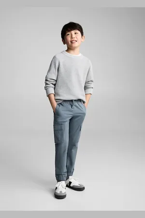 MANGO KIDS Pantalón cargo algodón