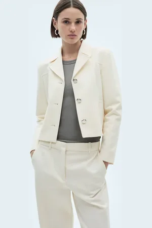 MANGO Chaqueta solapas botones metálicos