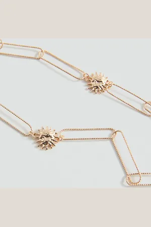 MANGO TEEN Collar entrelazado Unitalla