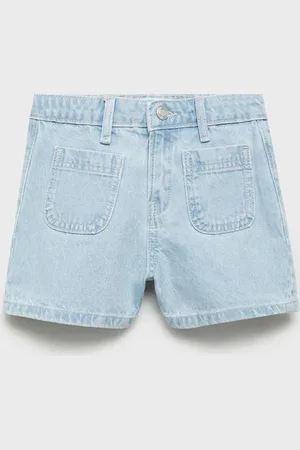MANGO KIDS Shorts denim bolsillos