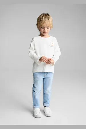 MANGO BABY Camiseta algodón estampado 4 años