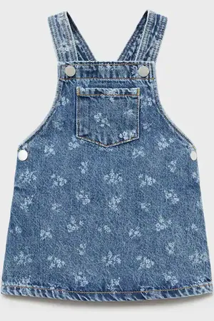 MANGO BABY Pichi vaquero estampado 824 meses