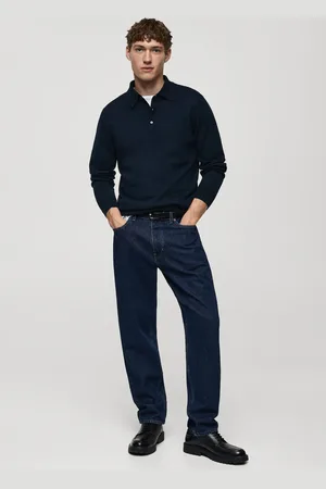 MANGO AN Jersey polo % lana de merino