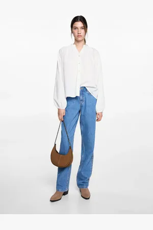 MANGO TEEN Camisa manga abullonada CH