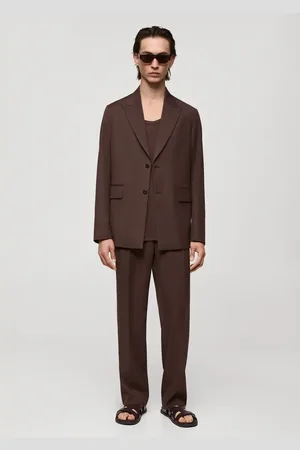 MANGO AN Americana traje regular fit 8