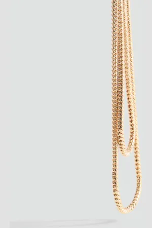 MANGO TEEN Pendientes cadenas Unitalla